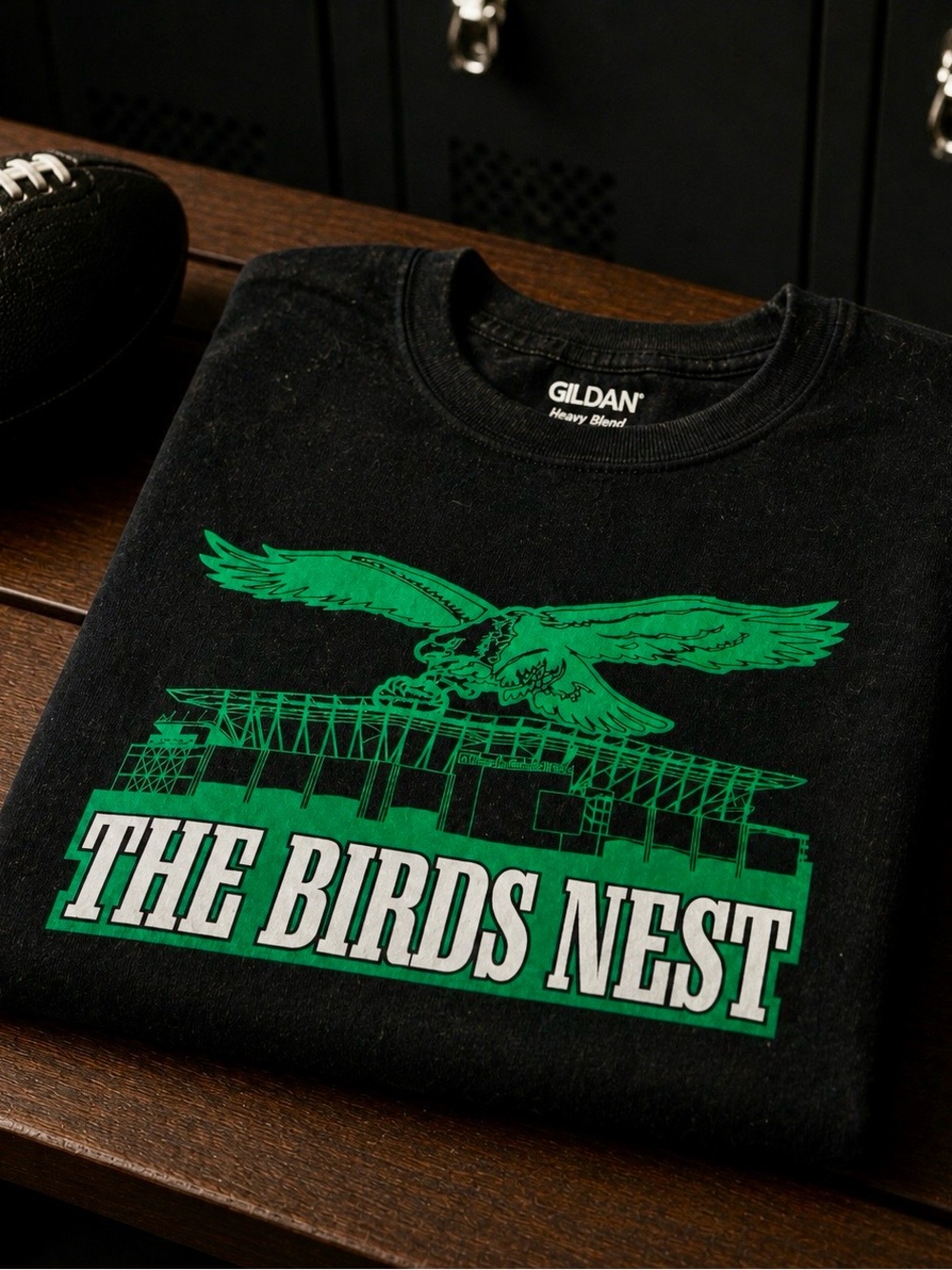 Eagles Retro Birds Nest Graphic Tee T-Shirt 2XL